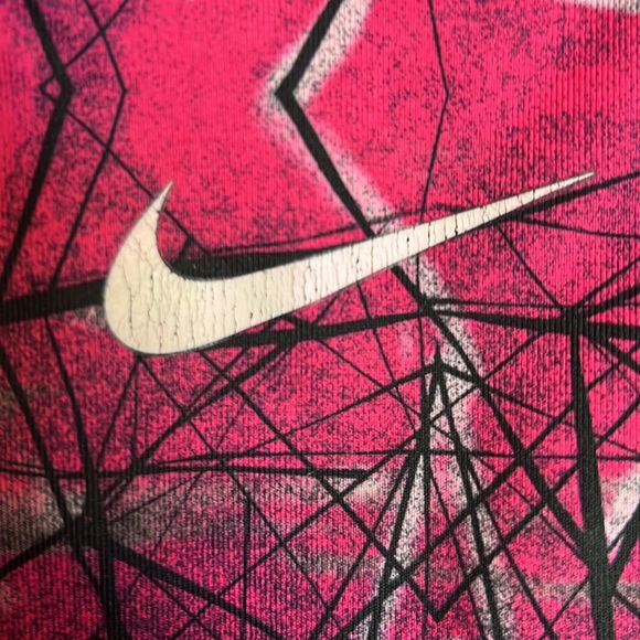 pink nike PRO racer back sports bra - Picture 2 of 5